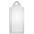 Espejo de gran tamaño ligeramente antiguo sin marco para la decoración del hogar